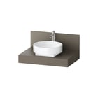 Duravit - Balcoon Wastafelblad balc wastbld basalt