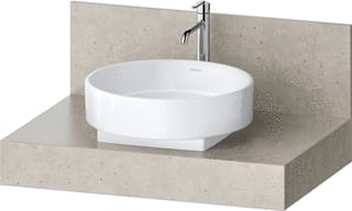 Duravit - Balcoon Wastafelblad balc wastbld beton