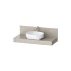 Duravit - Balcoon Wastafelblad balc wastbld beton