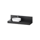 Duravit - Balcoon Wastafelblad balc wastbld lava