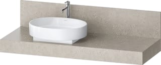Duravit - Balcoon Wastafelblad balc wastbld beton