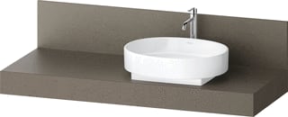 Duravit - Balcoon Wastafelblad Balc Basalt