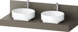Duravit - Balcoon Wastafelblad balc wastbld basalt
