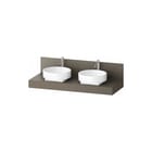 Duravit - Balcoon Wastafelblad balc wastbld basalt