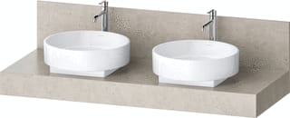 Duravit - Balcoon Wastafelblad balc wastbld beton