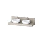 Duravit - Balcoon Wastafelblad balc wastbld beton