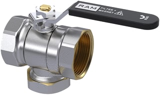 Raminex - Kogelafsluiter Filtrkglkr+Magn S27 1 1/4"