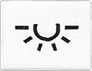 Jung - Basiselement CD/AP/WG600 Indicatiemateriaal schakelmateriaal Inzetstuk Licht Alpw Cd