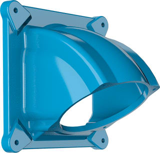 Marechal - Product.... Hoekstuk 60G Metaal Blauw
