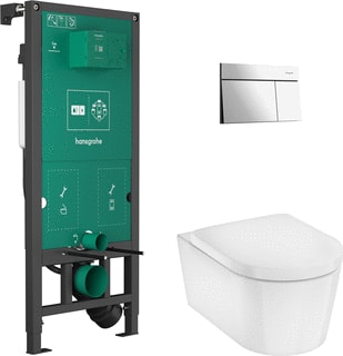 Hansgrohe - EluPura S Closetcombinatie / Iframe Chr