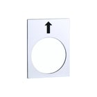 Schneider Electric - Harmony XAC Tekstschild vr drukknop/signaallamp Schild Zb2By4951