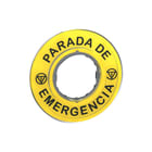 Schneider Electric - Harmony XB4 Tekstschild vr drukknop/signaallamp Parada Emergencia 3D Legend