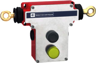 TeSensors - Preventa Noodstoptrekkoordschakelaar dual em fl res yel light
