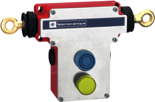 TeSensors - Noodstoptrekkoordschakelaar dual em sil res yel light