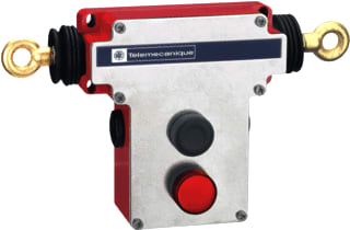 TeSensors - Noodstoptrekkoordschakelaar dual em fl res red light
