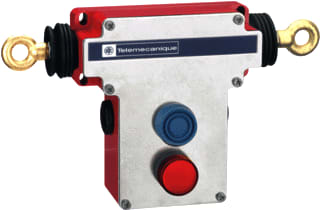 TeSensors - Noodstoptrekkoordschakelaar dual em bt res red light
