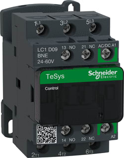 Schneider Electric - TeSys Deca Advanced Magneetschakelaar Lc1D09Bne 24-60V