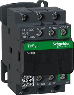 Schneider Electric - TeSys Deca Advanced Magneetschakelaar Magschak Lc1D09Kue 100-250V
