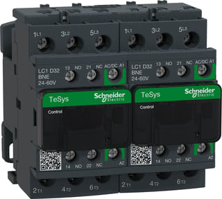 Schneider Electric - TeSys Deca Advanced Magneetschakelaarcombinatie omk cont 3p 32a 24-60v