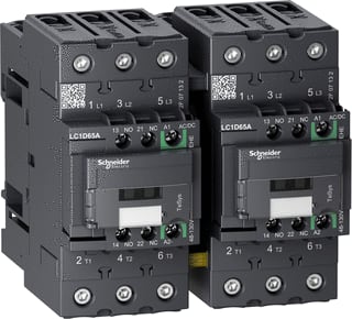 Schneider Electric - TeSys Deca Advanced Magneetschakelaarcombinatie omk cont 3p 65a 48-130v
