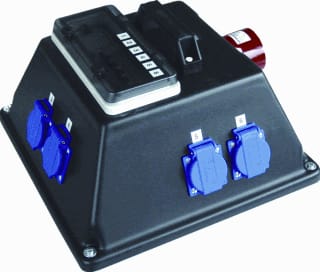 Bosecker - EV Bouwaansluitkast Bouwkast Ev-2041 Hpe Zw