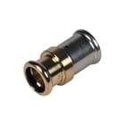 Henco - Fitting met 2 aansluitingen Pers Re.Kop 16X12 Cusi