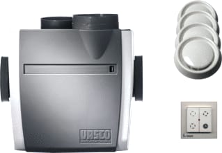 VASCO - VENTILATIE Woonhuisventilator Fanbox C400 Basic Rf Le