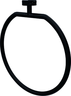Geesa - Leev Handdoekhouder handdoekring zwart