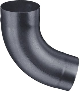 Grömo - Alustar TX Fitting met 2 aansluitingen bocht 100 72gr a