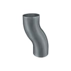 Grömo - Alustar TX Fitting met 2 aansluitingen bocht 100 40gr g