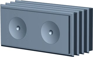 ContaClip - Kabeldoorvoertule KDS-DES 2X10,5 GR