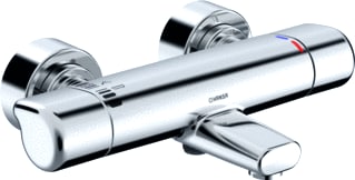 Hansa - Badmengkraan (opbouw) Care Therm Bad/Mengkrnspr
