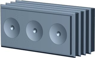 ContaClip - Kabeldoorvoertule KDS-DES 3X9,5 GR
