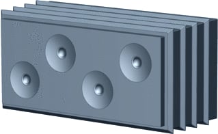 ContaClip - KDS-DES Kabeldoorvoertule 4X7,5 Gr