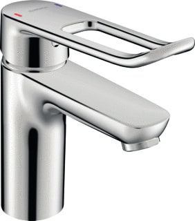 Hansa - Clinica Wastafelmengkraan (opbouw) Xl Wmk 10Mm Z/W