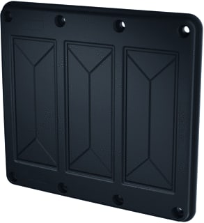 ContaClip - KDS-FP Invoerplaat sparing kast/lessenaar 3X10/24 Bk