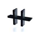 ContaClip - KDS Invoerplaat sparing kast/lessenaar Kds-Inlay 6 Zw
