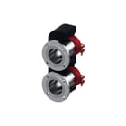 Meibes - Fitting met 2 aansluitingen flam mbs adp vi-fl 150-125+iso