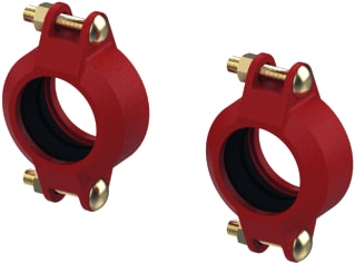 Meibes - Fitting met 2 aansluitingen flam mbs adap vi-vi dn100