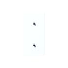 Jung - LS1912 Bed.element / centr.pl. schakelmat. afd wit 1+1 vert cyl
