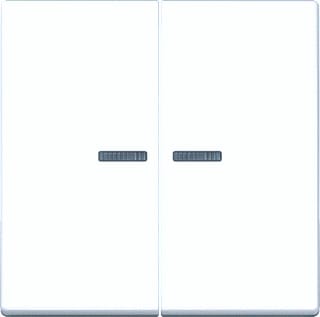 Jung - A500 Tastsensor bussysteem Knx Rf Tastafd 2V Slv Wit