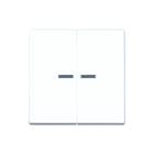 Jung - A500 Tastsensor bussysteem Knx Rf Tastafd 2V Slv Wit
