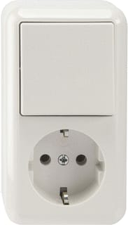 Schneider Electric Merten - Combinatie schakelaar/wcd  combi schak/wcd 3495-8719