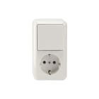 Schneider Electric Merten - Combinatie schakelaar/wcd  combi schak/wcd 3495-8719