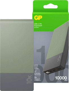 GP - Batterij, oplaadbaar Pwrbank Chgppbm10Cgrmsr256