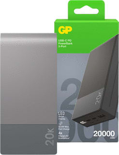 GP - Batterij, oplaadbaar Pwrbank Chgppbm20Cgymsr287