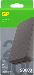 GP - Batterij, oplaadbaar Pwrbank Chgppbb20Bbkbsr554