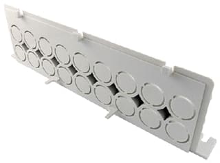 ABB - System pro M compact Invoerplaat sparing kast/lessenaar 1Spe007715T9999