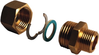 Meibes - Metalen slang gegolfd M46104