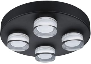 Paulmann - Plafond-/wandarmatuur wp kame ip44 pl 250mm